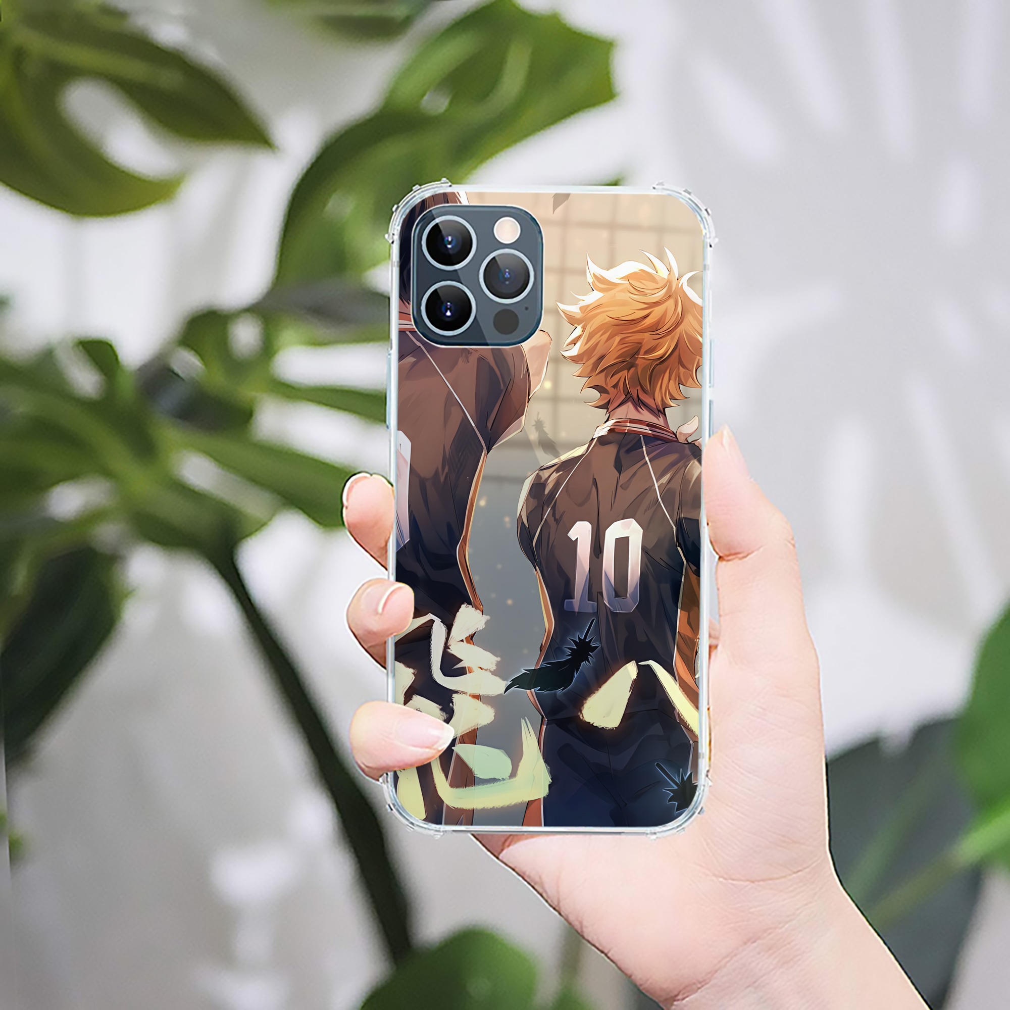 （画像用） ハイキュー!! Haikyu!! 【iPhone 12シリーズ対応】透明スマホケース（クリアソフトケース）